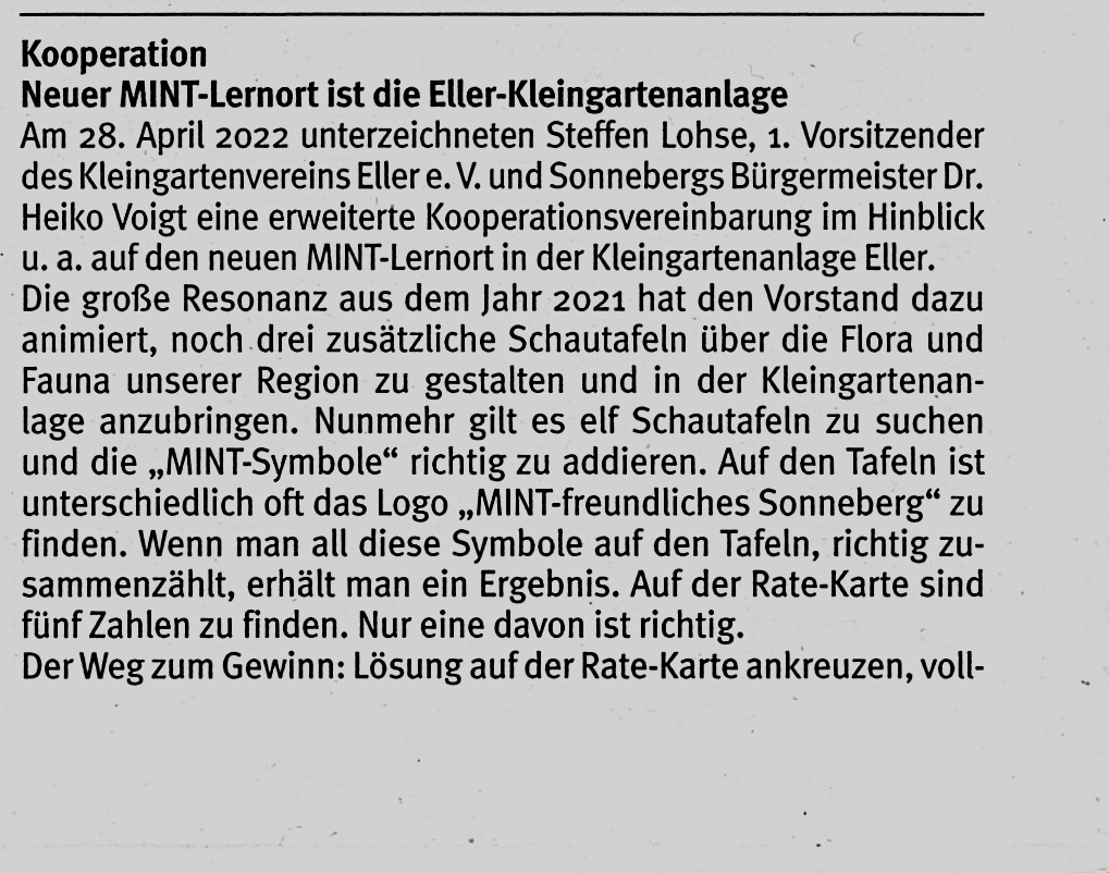Presseartikel